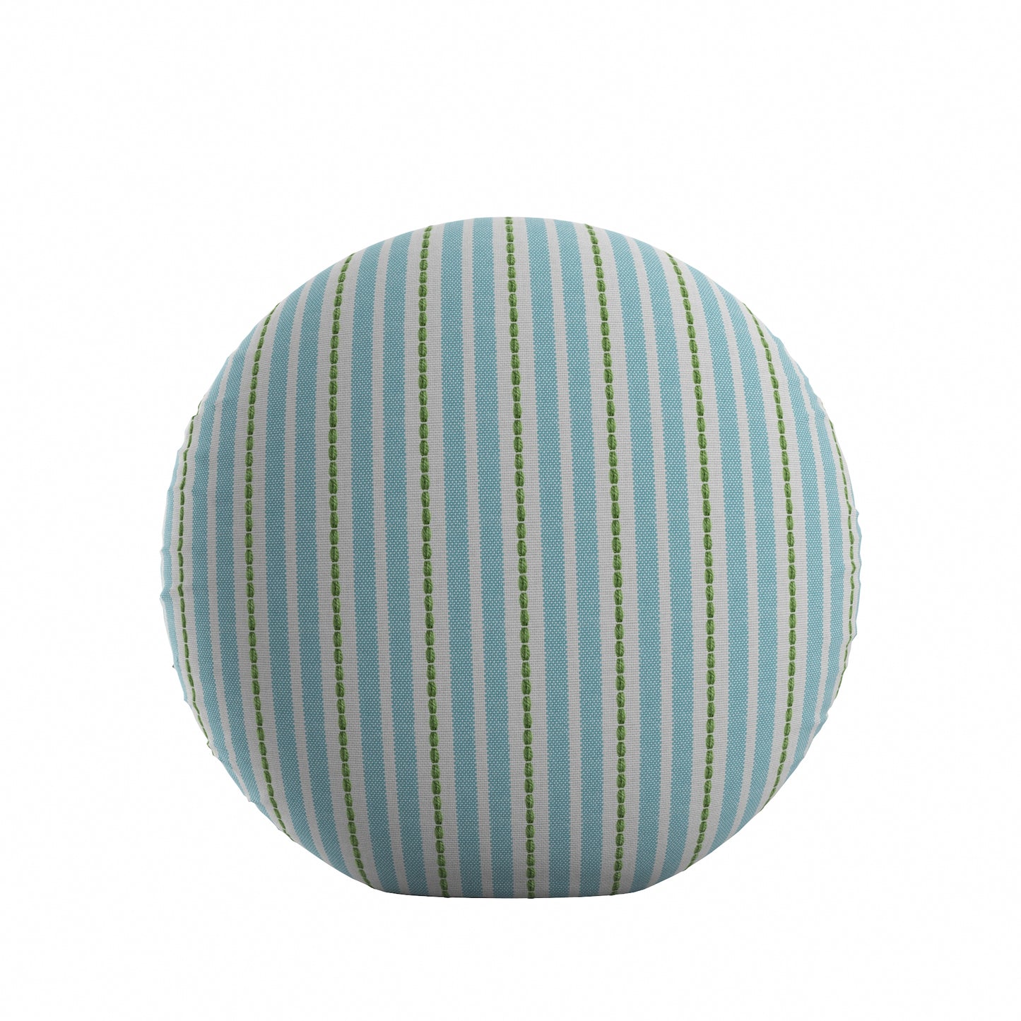 Circular Throw Pillow in Murali Mist