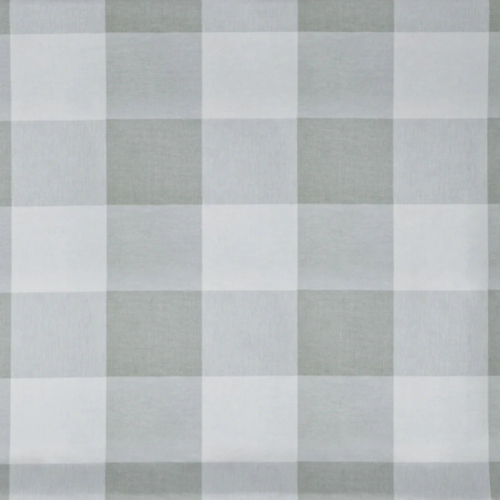 Convertible Pleat Cafe Curtain in Falmouth Asphalt