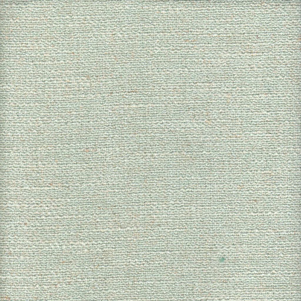 Custom Bench Cushion in Slubby Linen - Spearmint