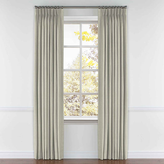 Pinch Pleat Drapery in All Lined Up - Shell