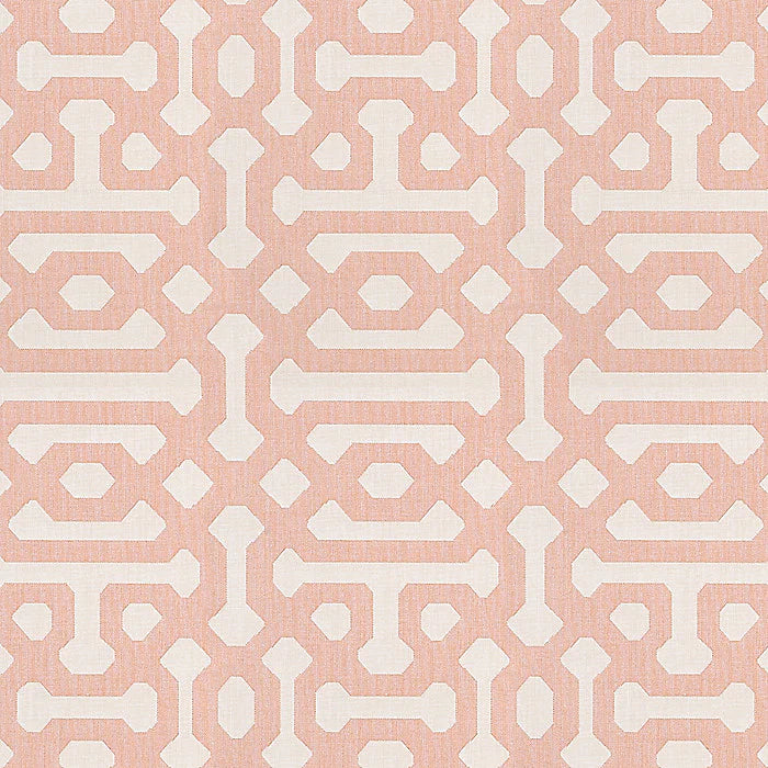 Box Floor Pillow in Sunbrella® Fretwork - Cameo
