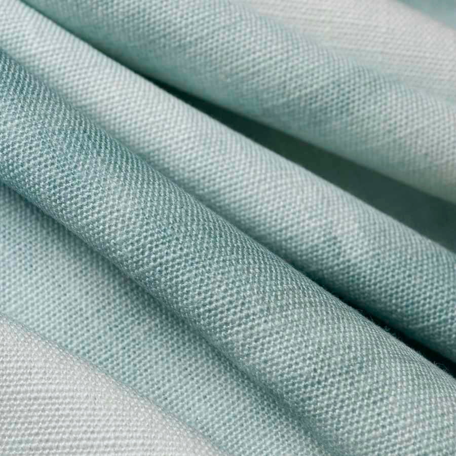Pinch Pleat Drapery in Up In The Sky - Aqua