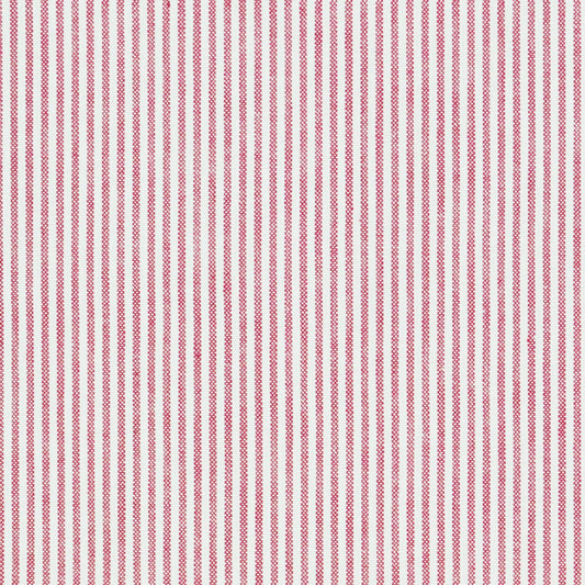 Pinch Pleat Cafe Curtains in Baldwin - Scarlet
