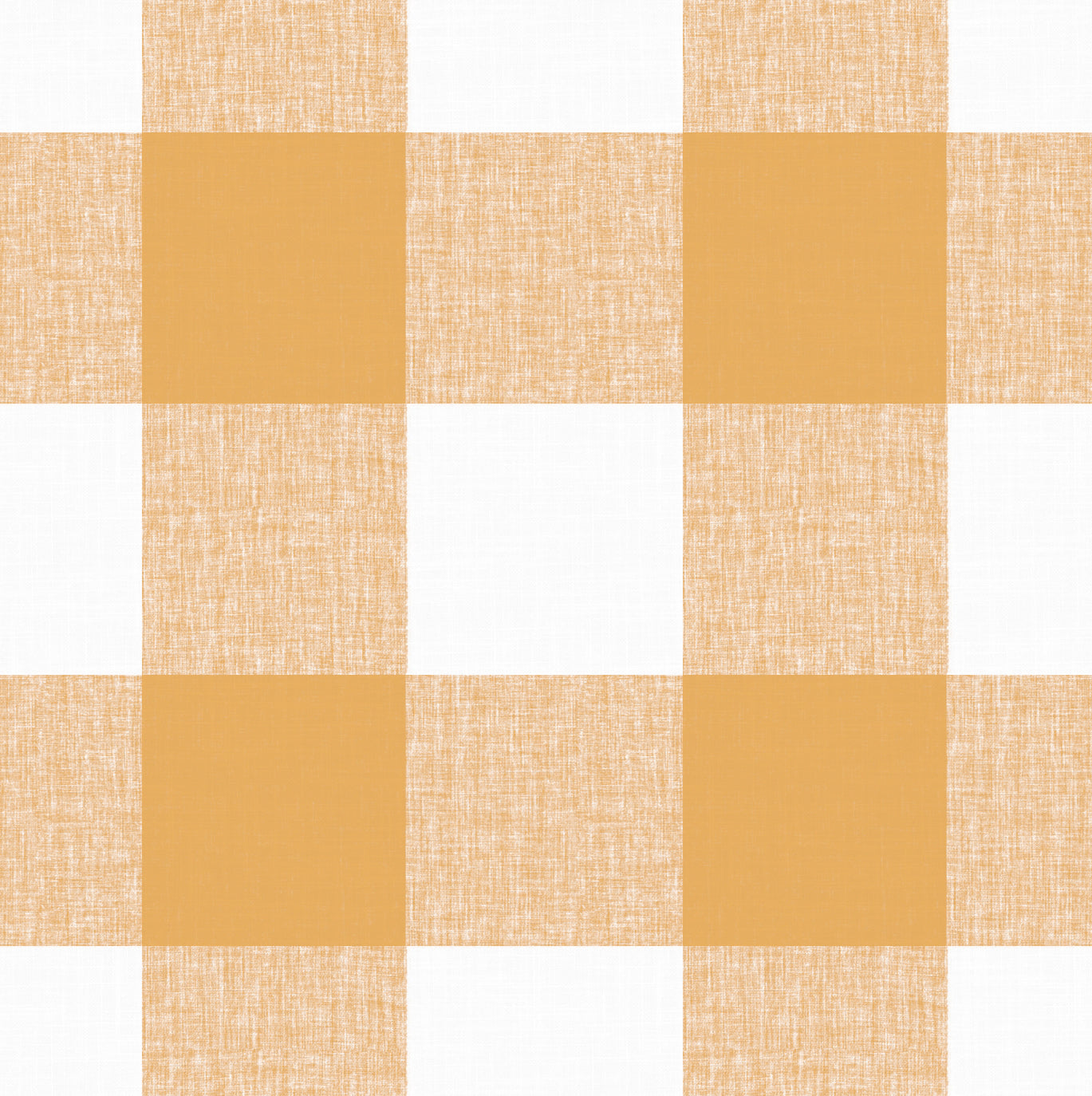Square Pouf in Buffalo Check - Sunny