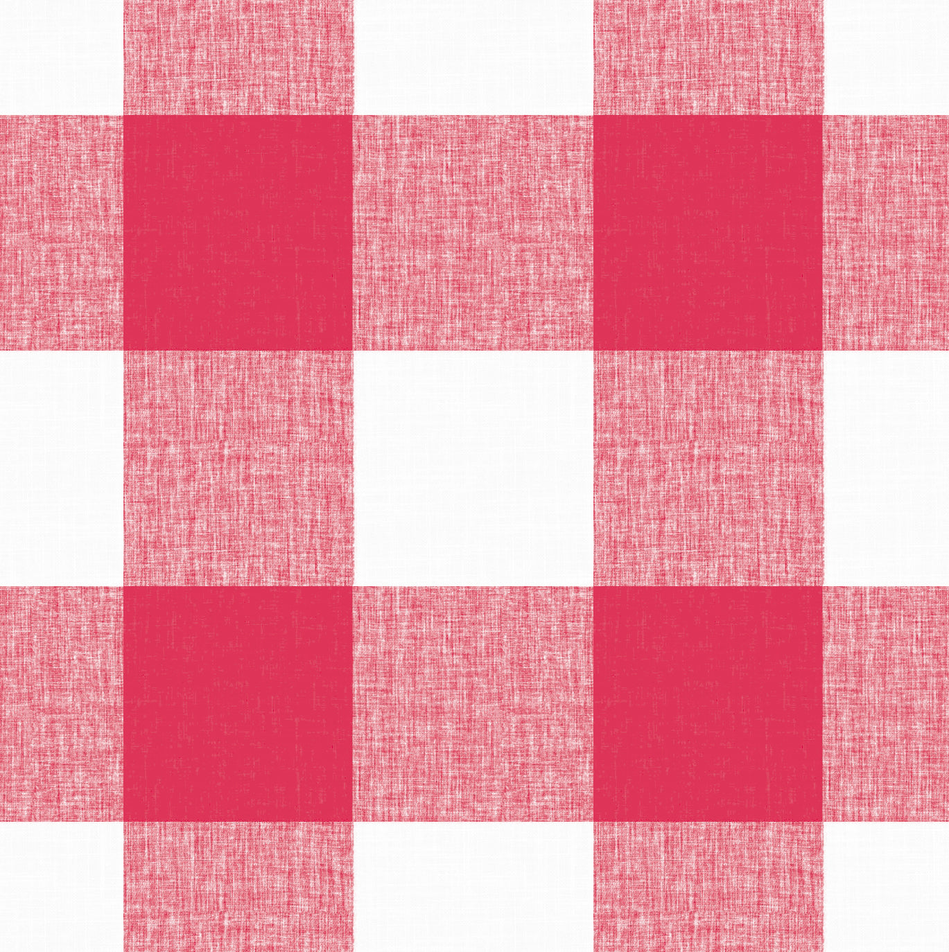 Grommet Drapery in Buffalo Check - Flamingo