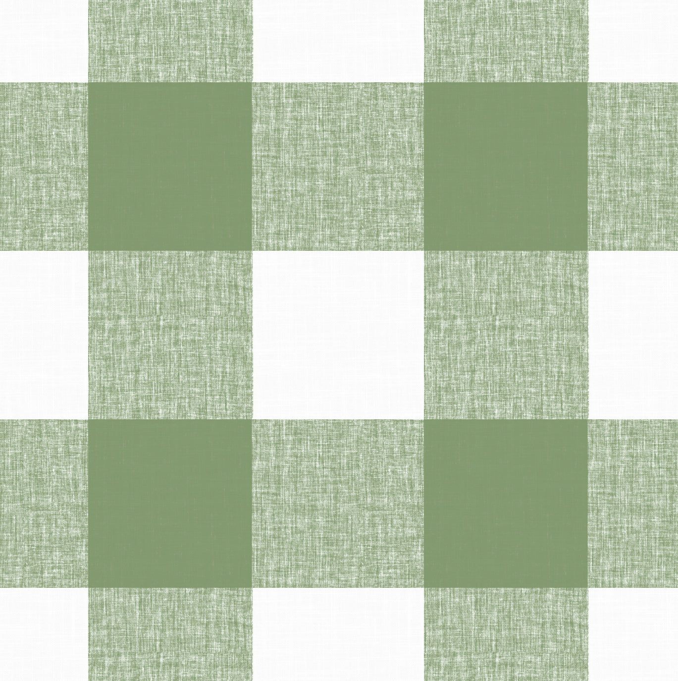 Simple Floor Pillow in Buffalo Check - Sage