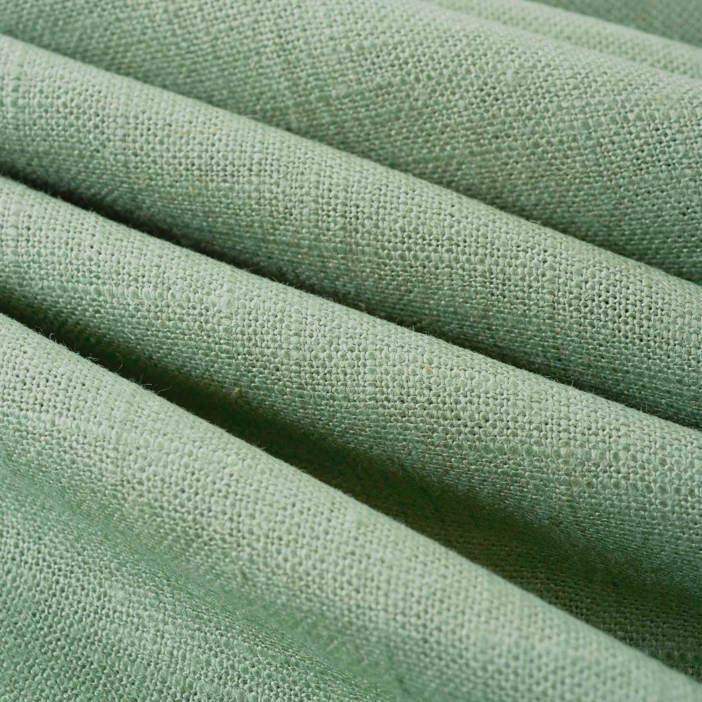 Euro Pleat Drapery in Classic Linen - Olive
