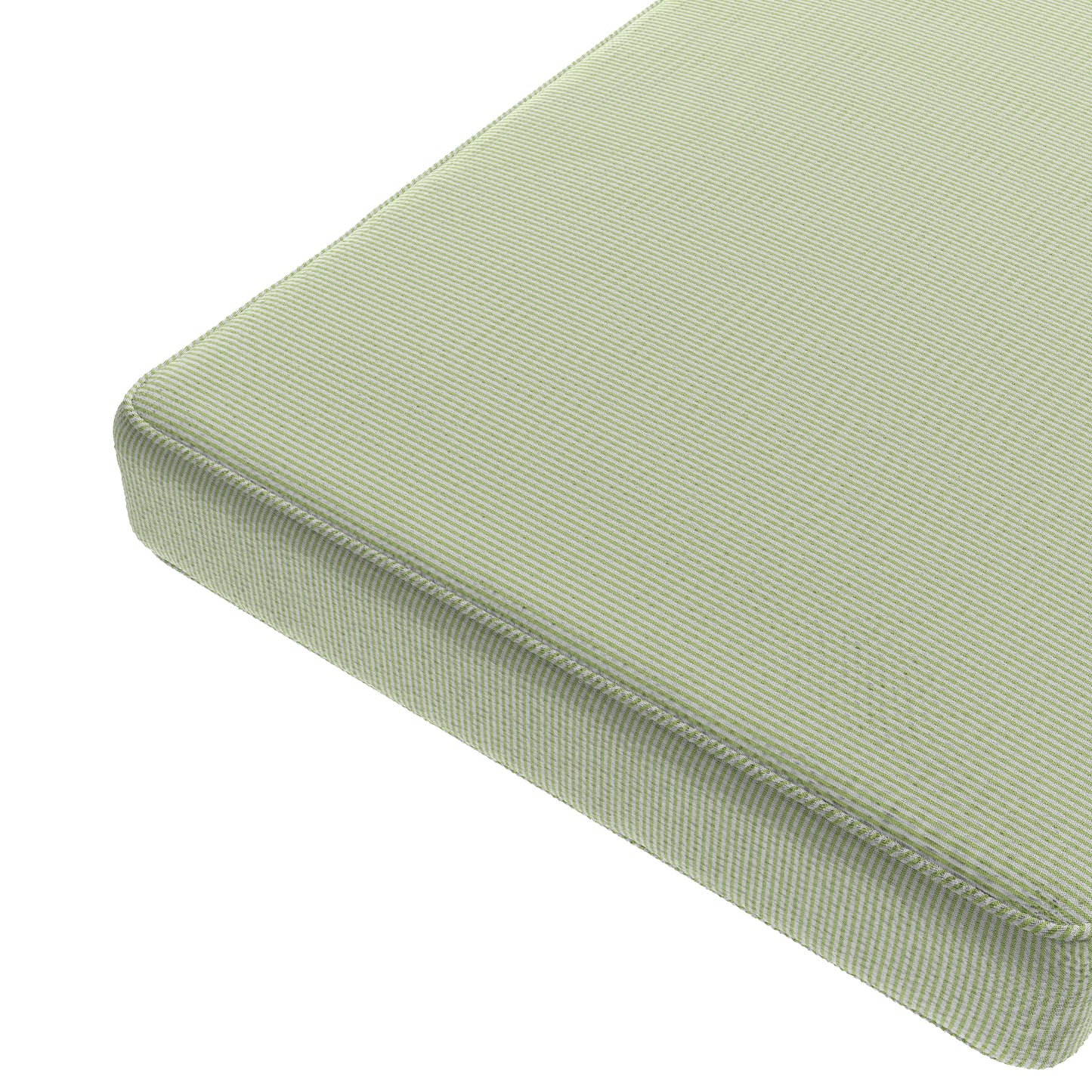 Custom Bench Cushion in Baldwin Grass
