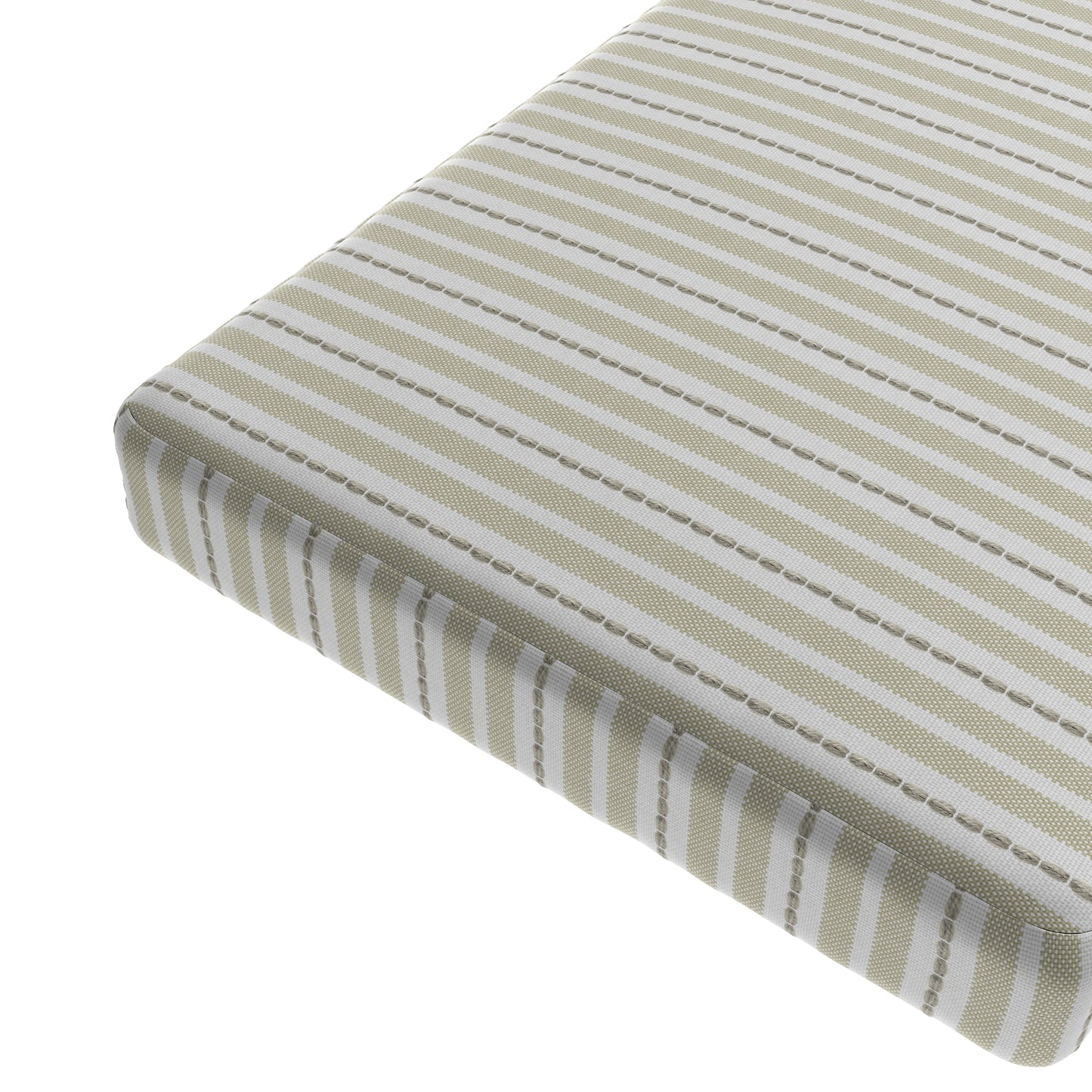 Custom Bench Cushion in Murali Linen