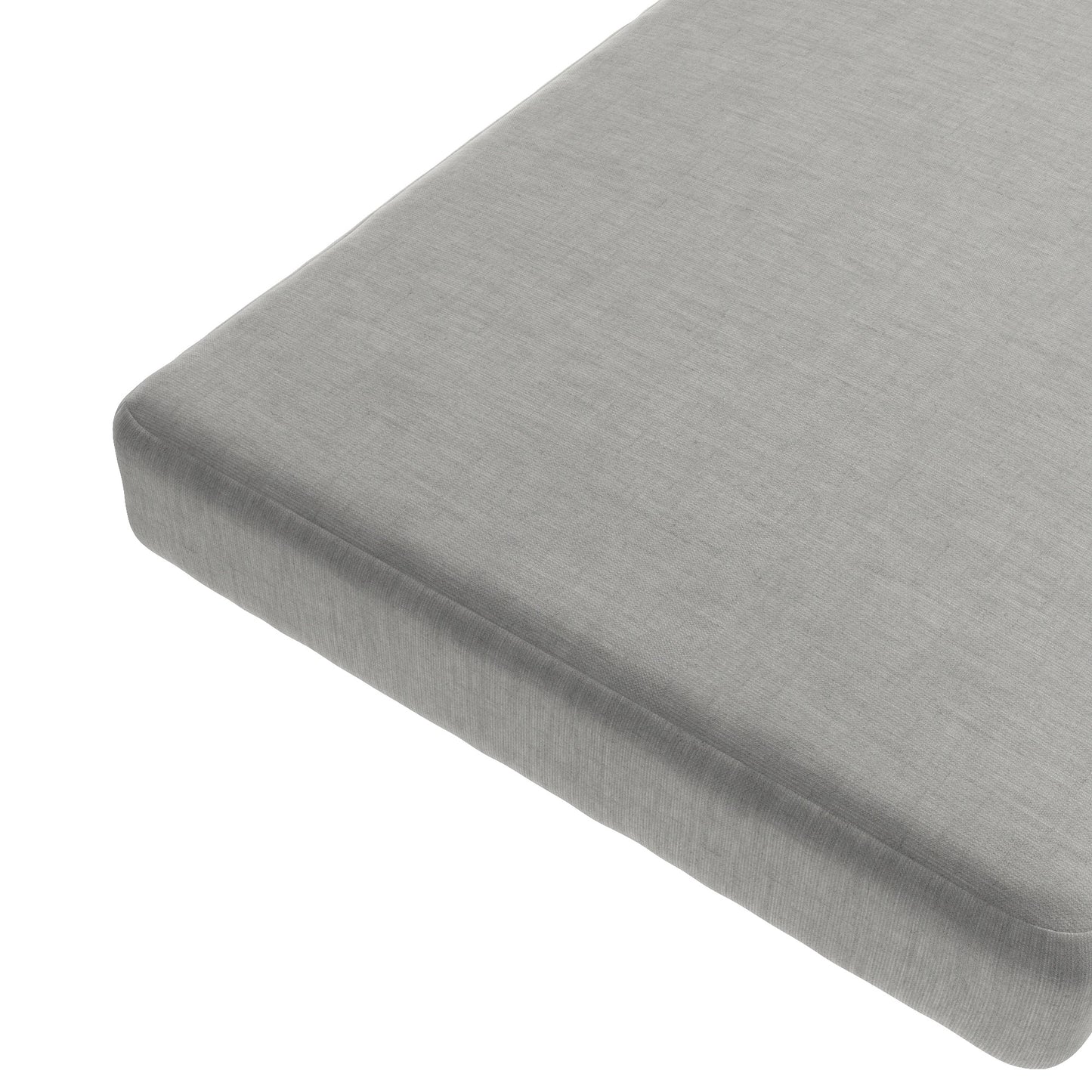 Custom Outdoor Bench Cushion in Sunbrella® - Canvas Granite