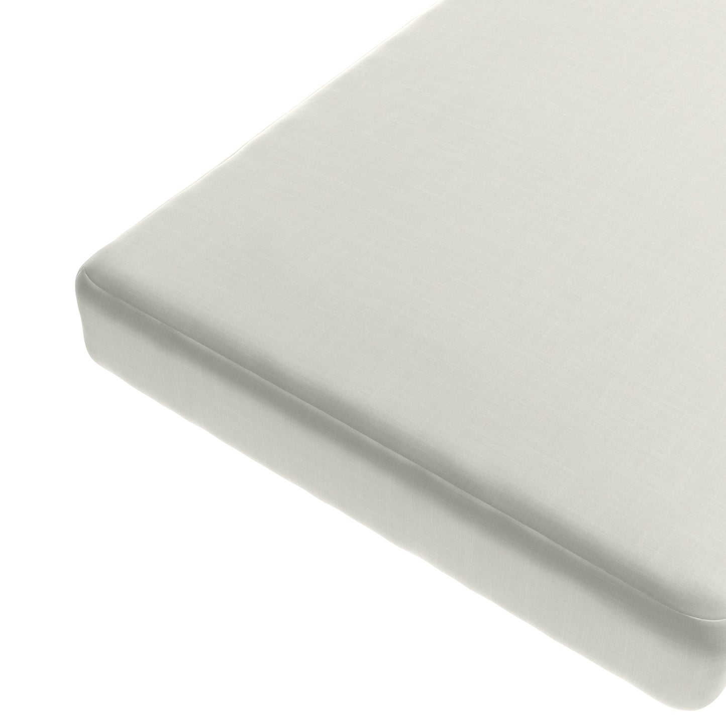 Custom Bench Cushion in Classic Linen - Oat