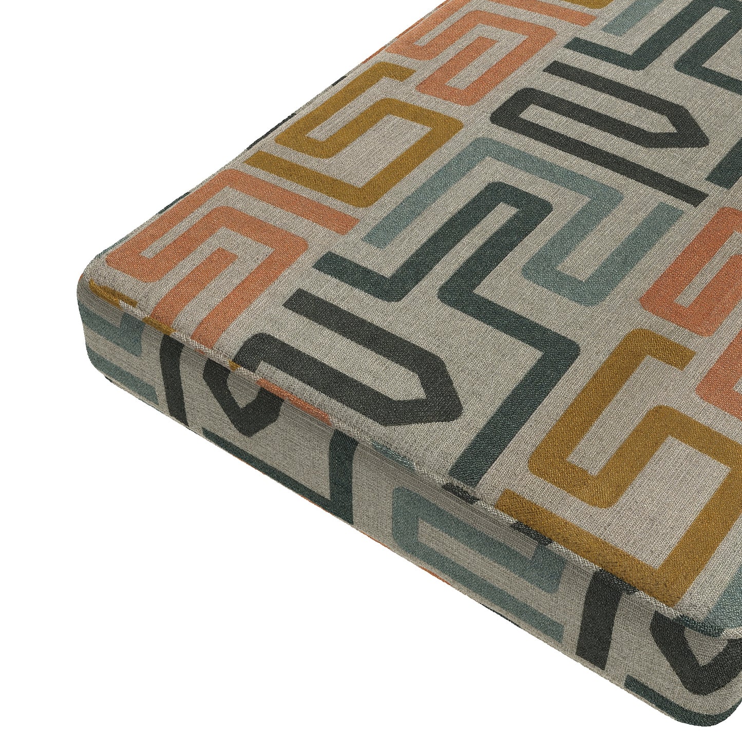 Custom Outdoor Bench Cushion in Sunbrella® - Fiesta