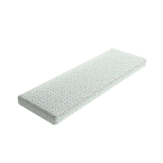 Custom Bench Cushion in Positive Print - Rain