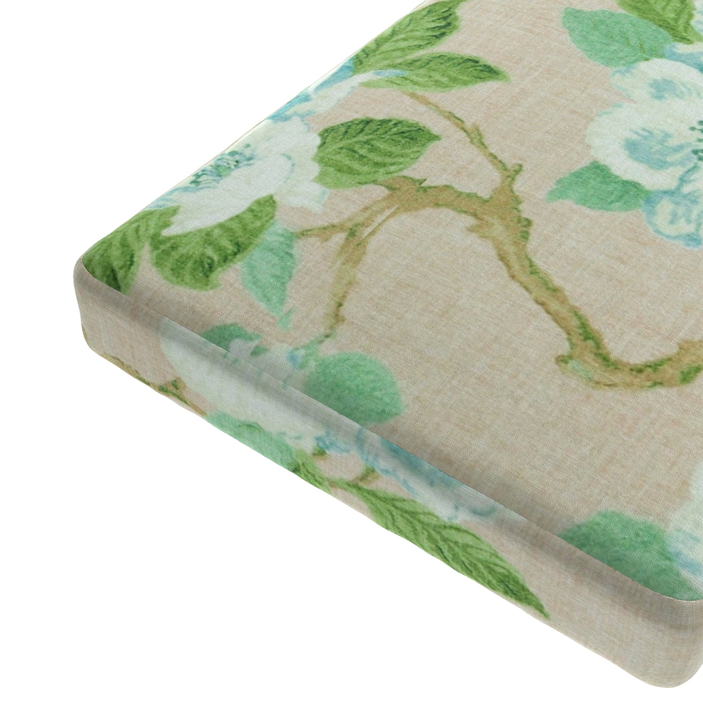 Custom Bench Cushion in Grandma's Floral - Pink