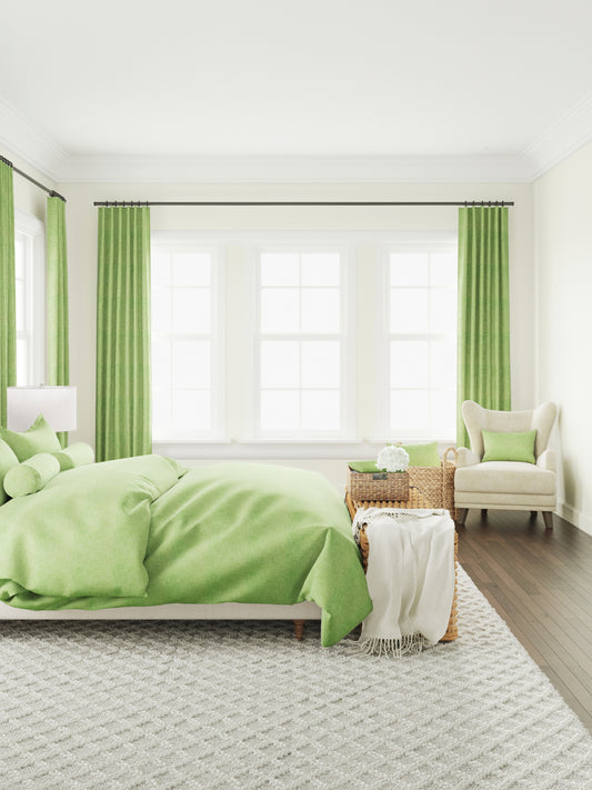 Woven Cotton - Green