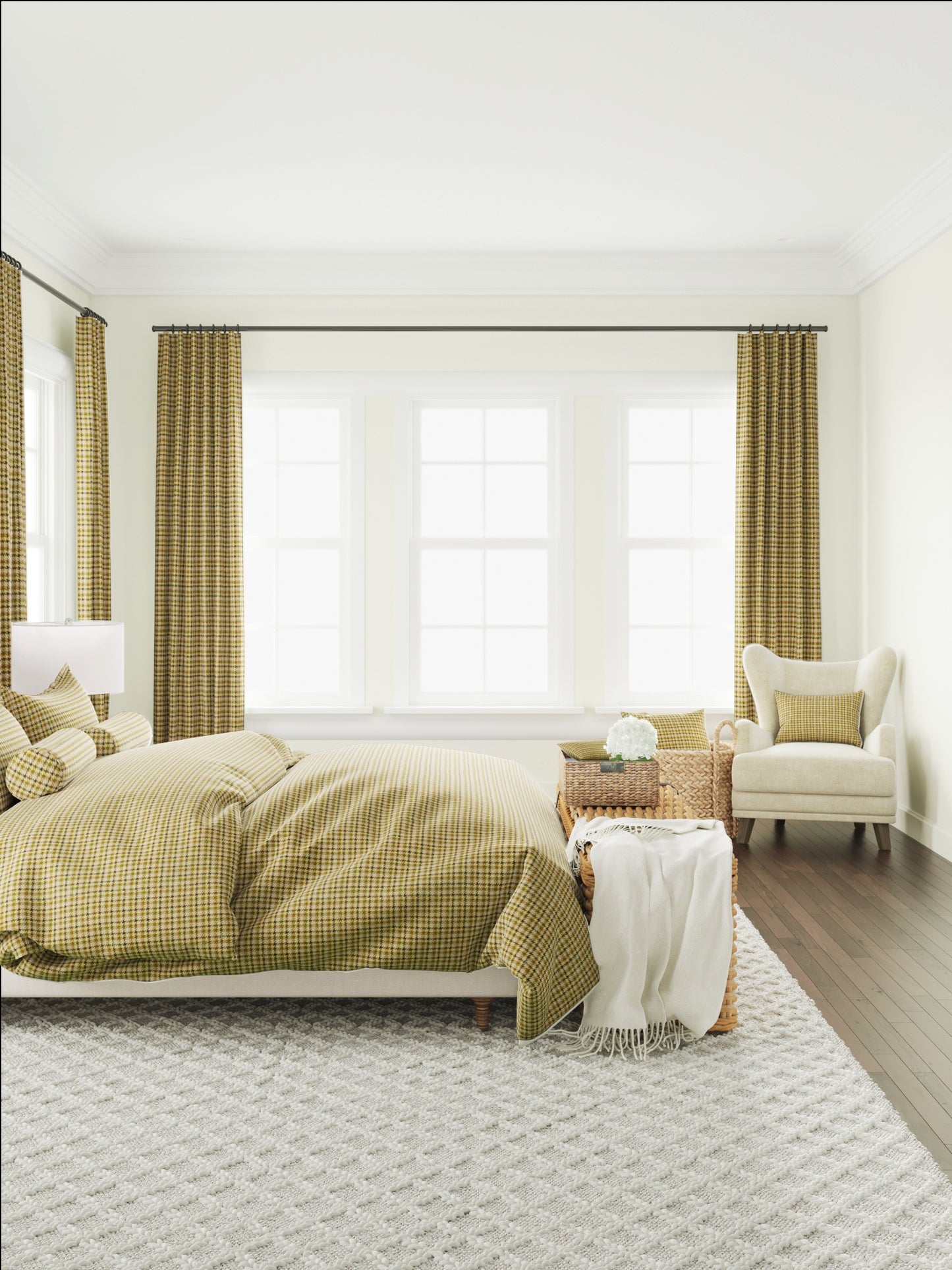 Throw Pillow in Speakeasy - Woodland