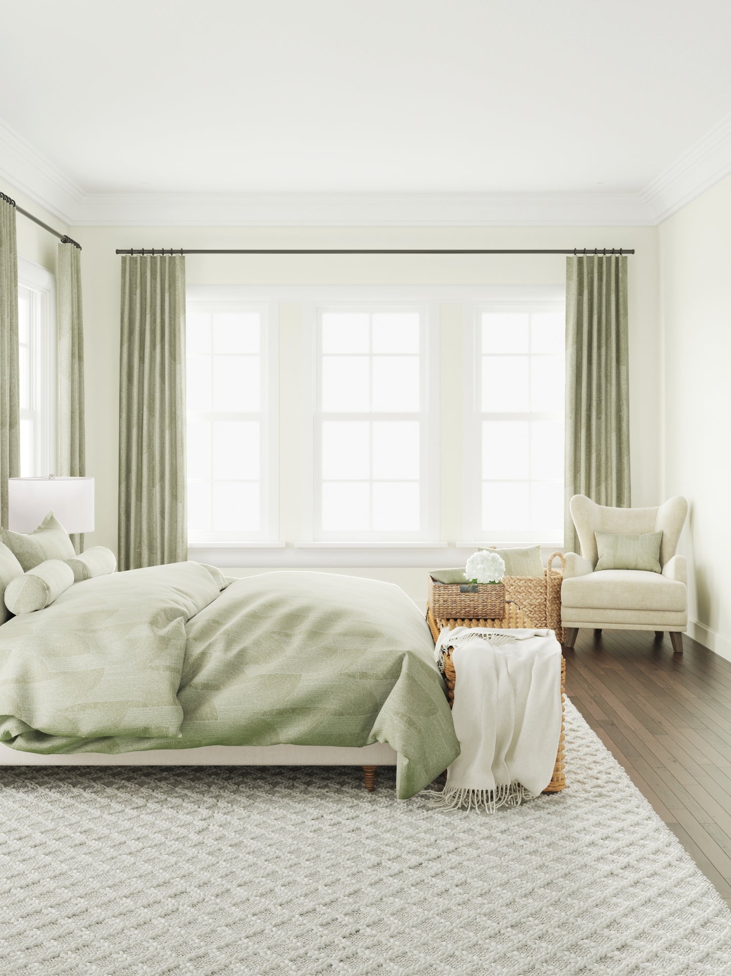 Boudoir Pillow in Make Waves - Oatmeal