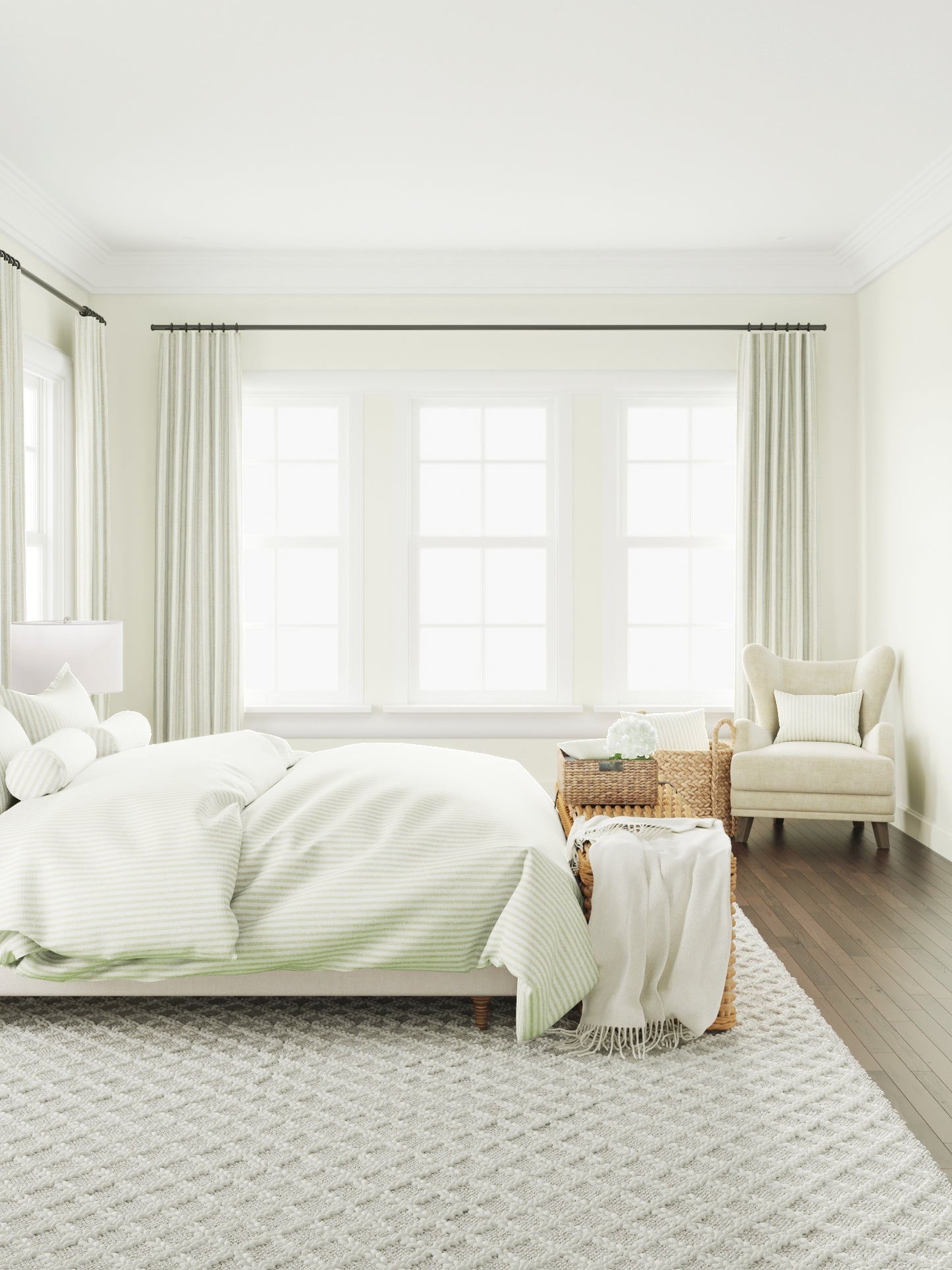 Duvet Cover in Candy Shop Stripes - Dune