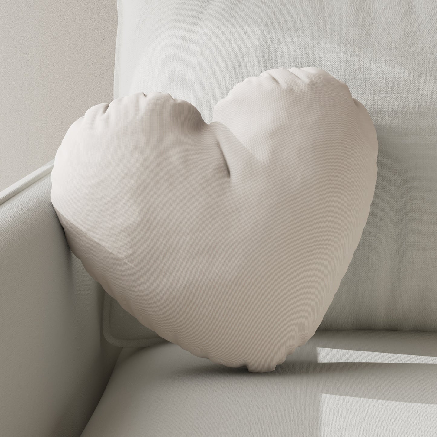 Heart Pillow in Baldwin - Ballet Slipper
