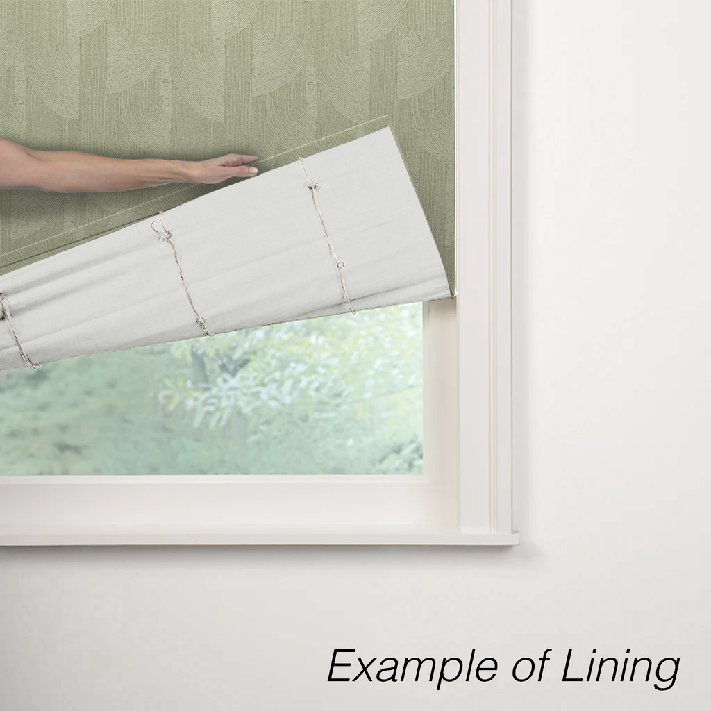 Relaxed Roman Shade in Make Waves - Parchment