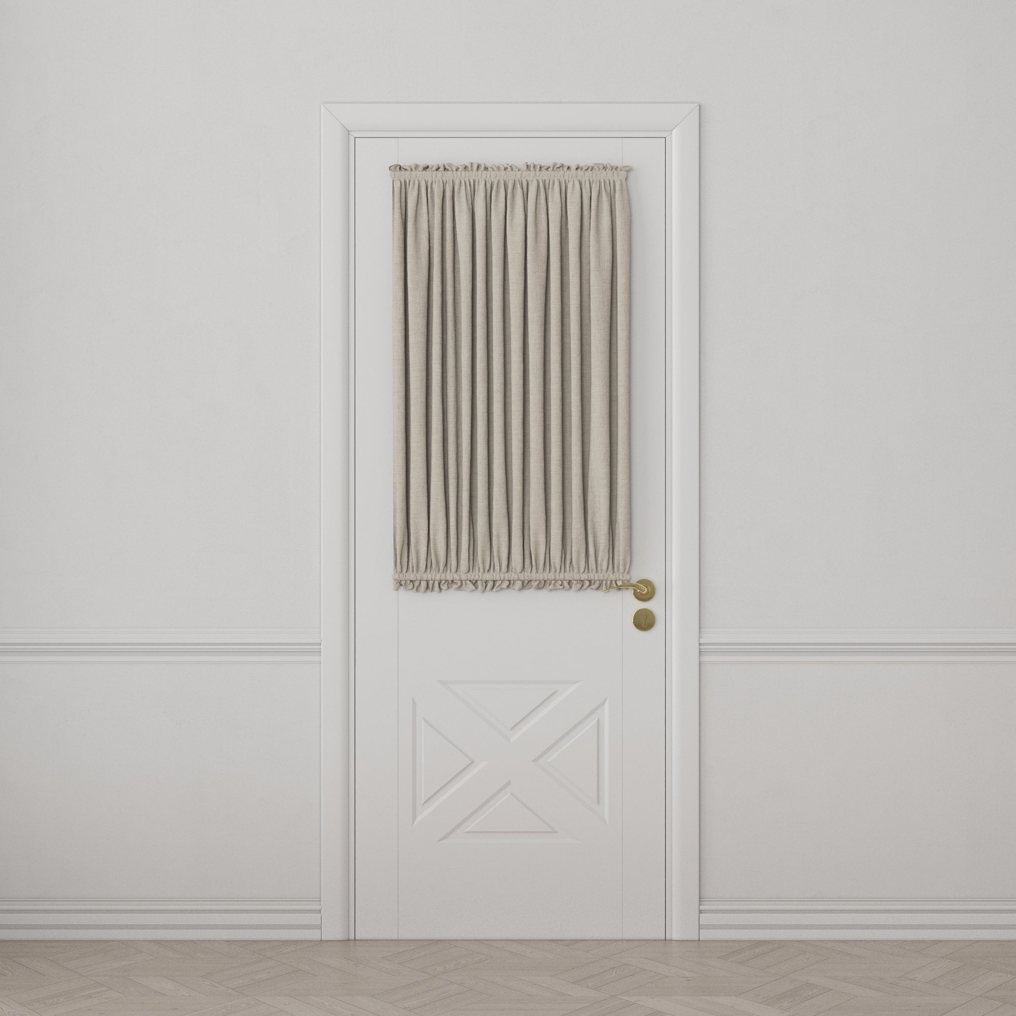 Dual Rod Pocket Curtains in Classic Linen - Heathered Flax – Loom