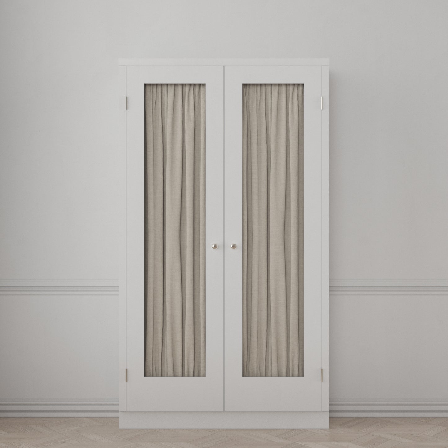 Dual Rod Pocket Curtains in Classic Linen - Heathered Flax