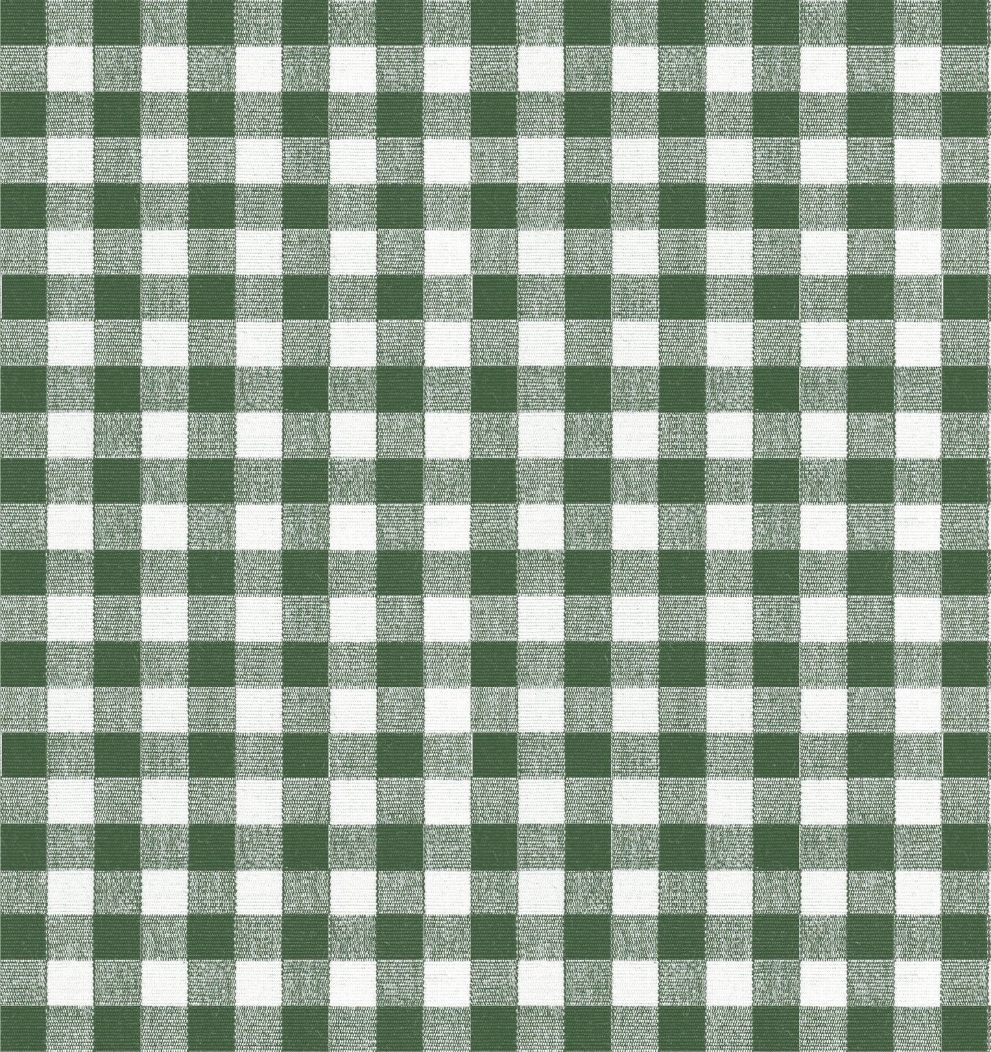 Relaxed Roman Shade in Gingham - Fir