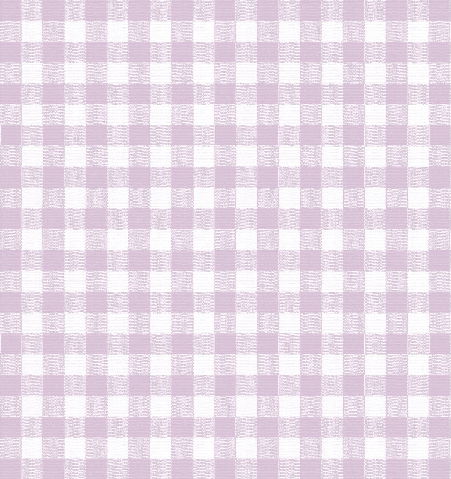 Pillow Sham in Gingham - Lilac