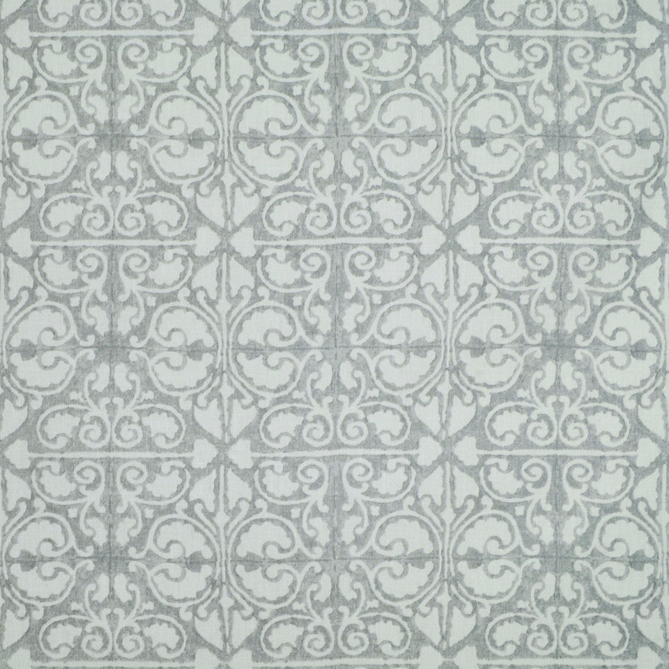 Relaxed Roman Shade in Palazzo - Gray