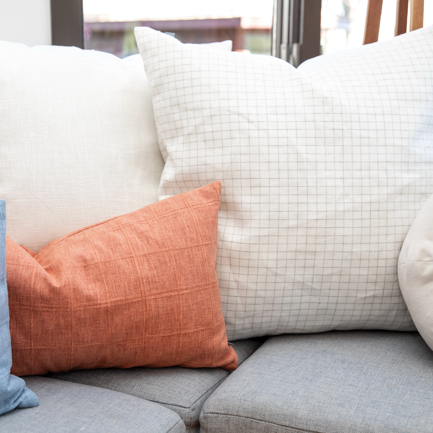 Boudoir Pillow in Moray - Clay