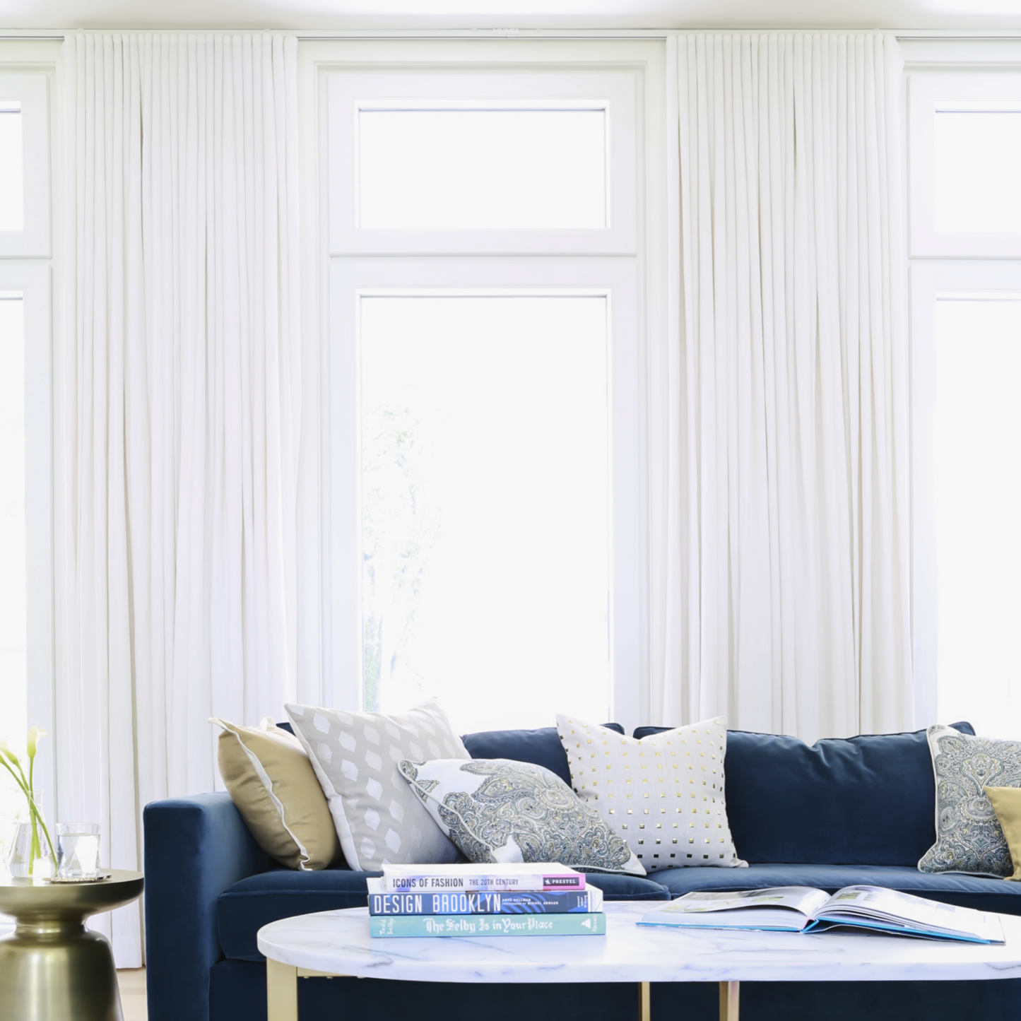 Fabric Swatch: Classic Linen - Optic White