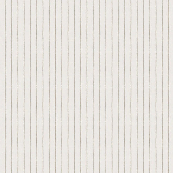 Euro Pleat Drapery in Sand Dollar Stripes