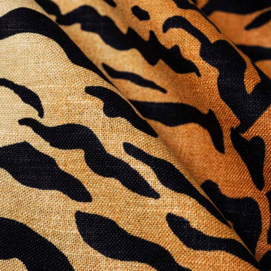 Custom Bench Cushion in Tiger - Bold