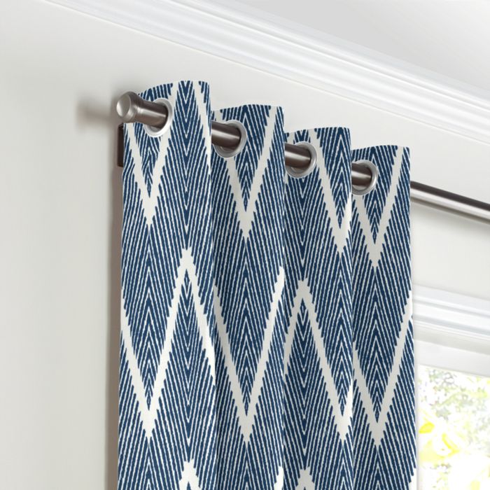 Grommet Drapery in Bali - Denim