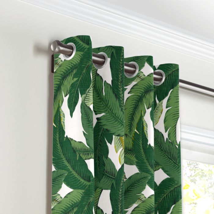 Grommet Drapery in Be Leaf It - Palm