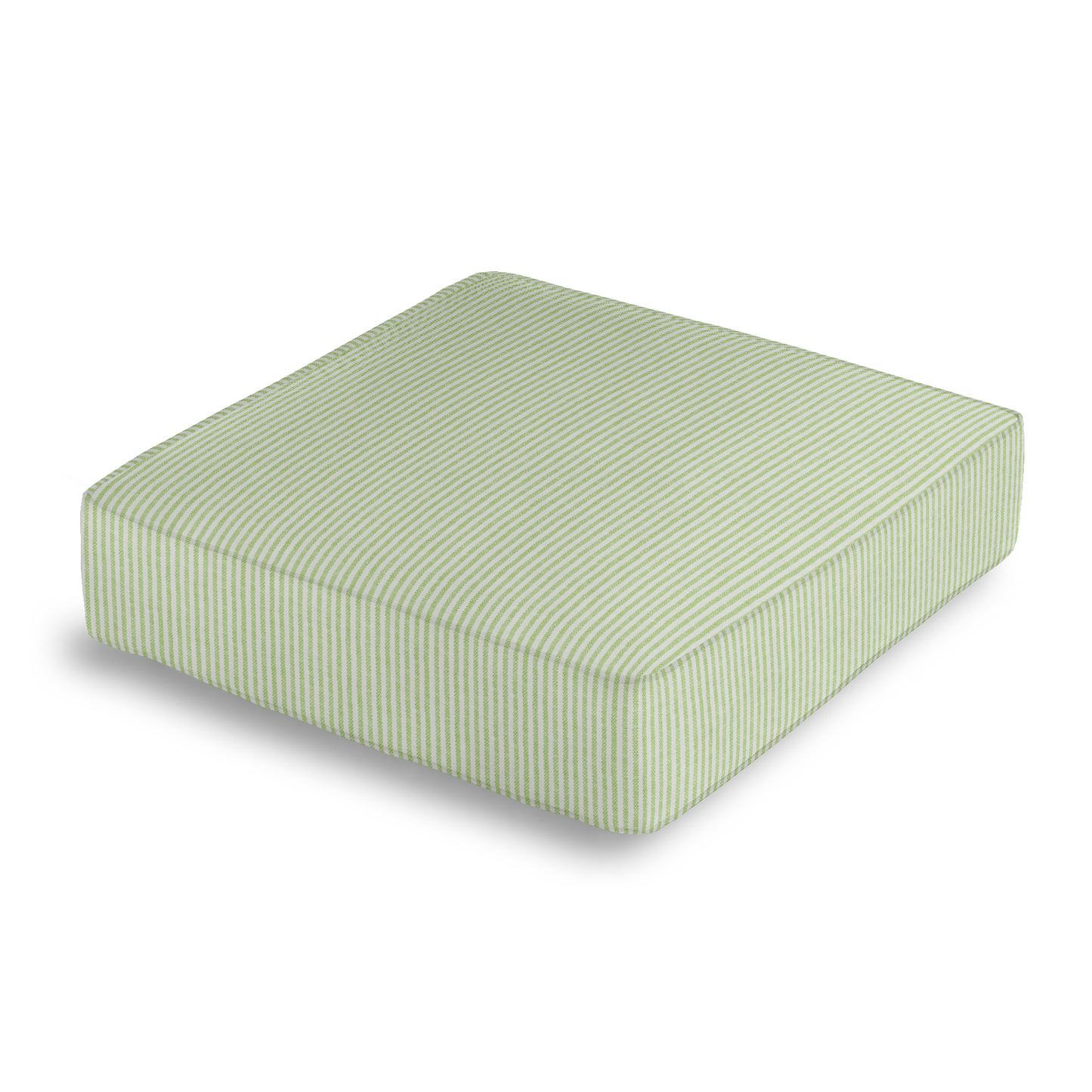 Box Floor Pillow in Baldwin - Grass