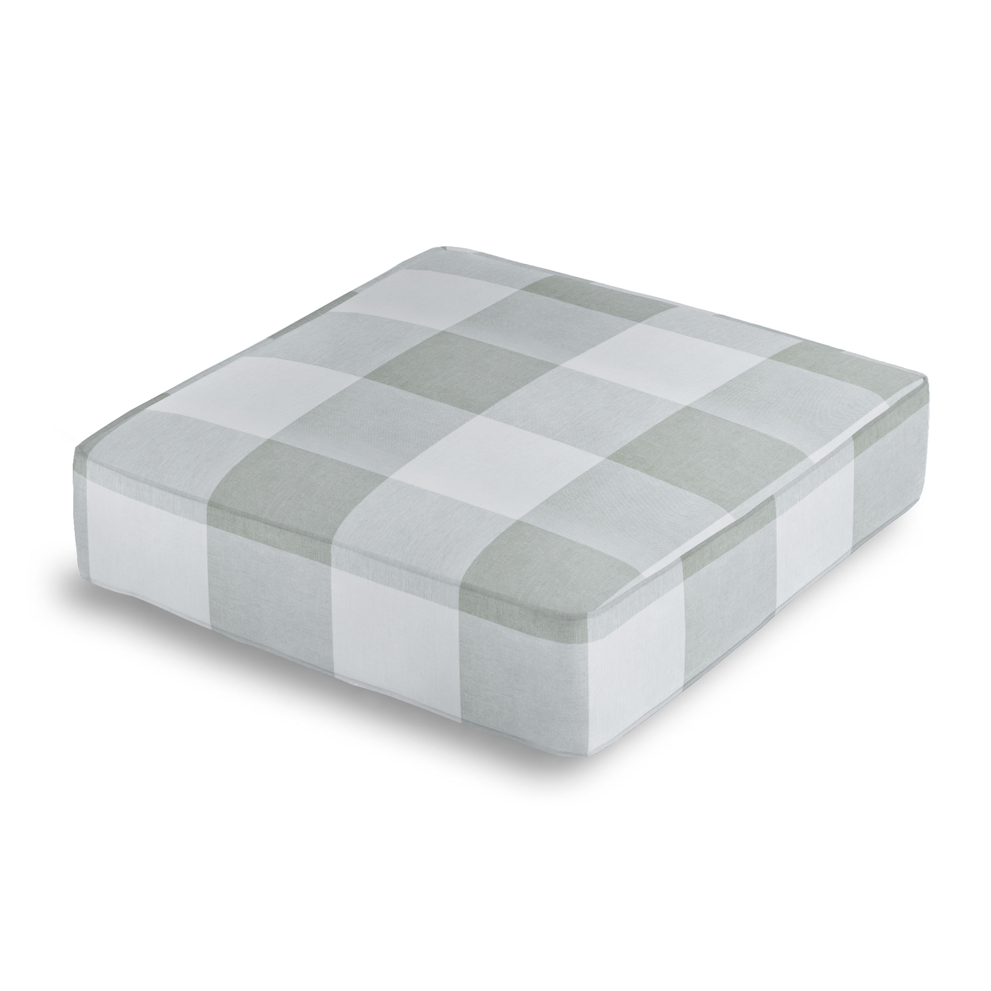 Box Floor Pillow in Falmouth - Asphalt