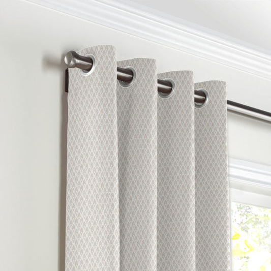 Grommet Drapery in Calais - Chalk