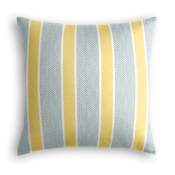 Yellow striped best sale throw pillows