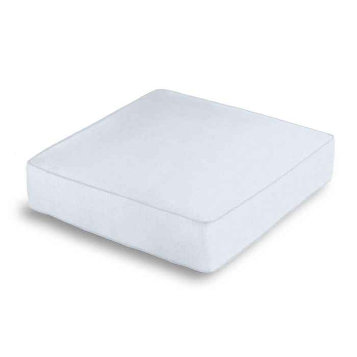 Box Floor Pillow in Classic Linen - Bermuda