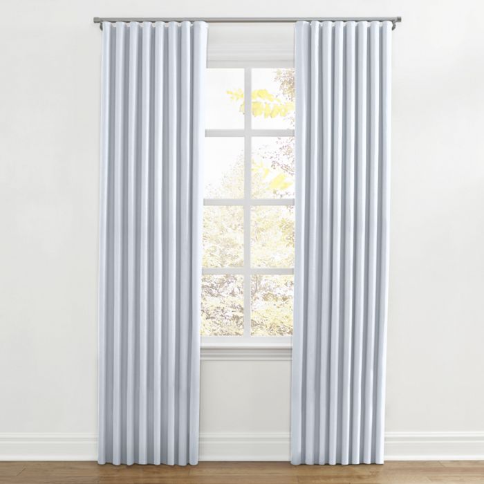 Ripplefold Drapery in Classic Linen - Bermuda