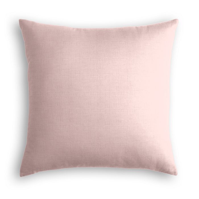 Euro Sham in Classic Linen - Blush