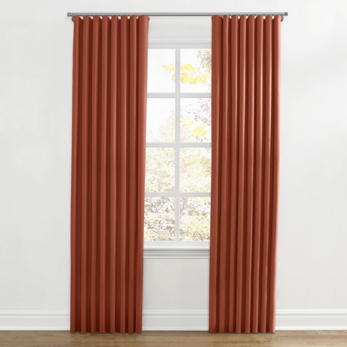 Ripplefold Drapery in Classic Linen - Canyon