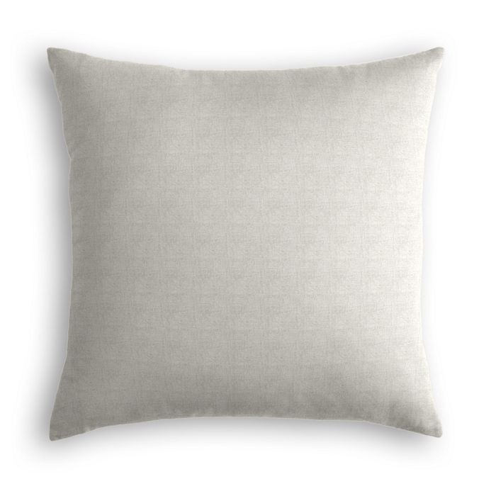Euro Sham in Classic Linen - Heathered Dove