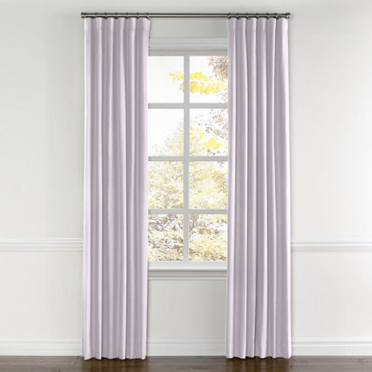 Convertible Drapery in Classic Linen - Lavender