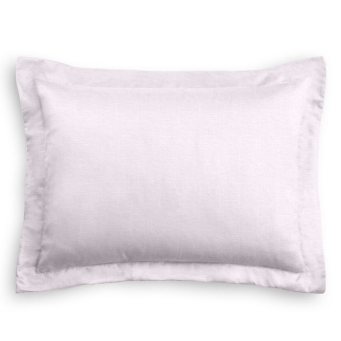 Pillow Sham in Classic Linen - Lavender