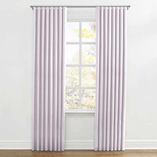 Ripplefold Drapery in Classic Linen - Lavender