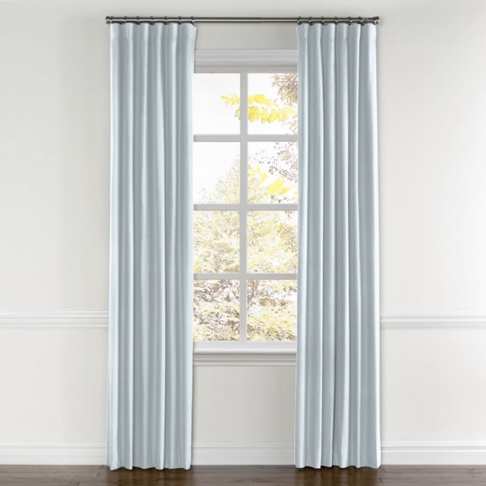 Convertible Drapery in Classic Linen - Mineral