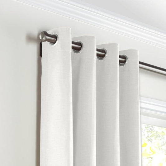 Grommet Drapery in Classic Linen - Oat