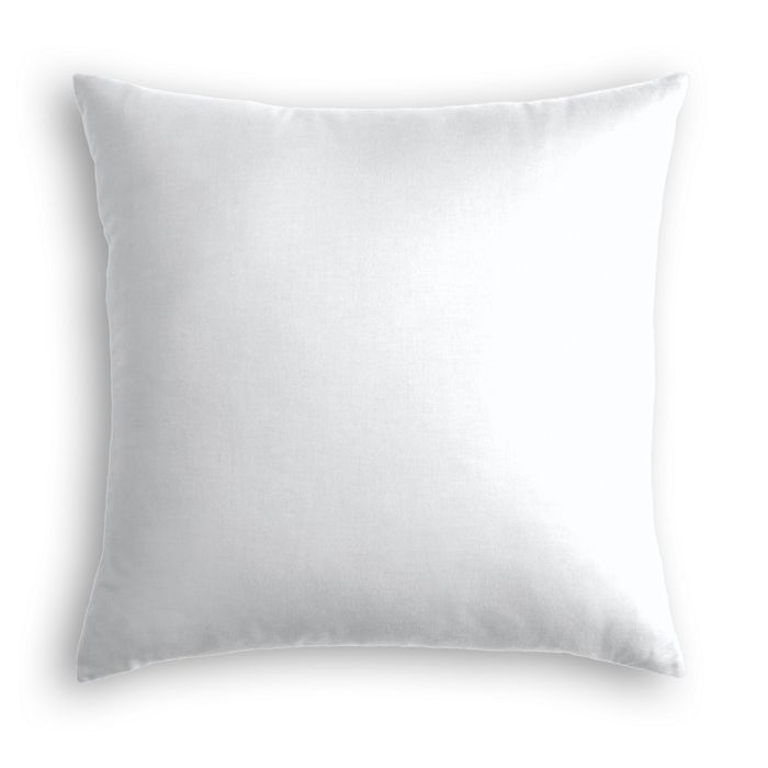 Euro Sham in Classic Linen - Optic White